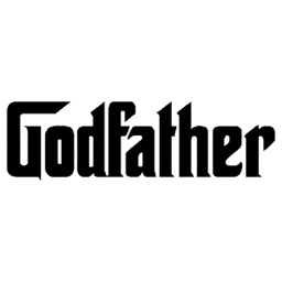 Godfather Pizza logo.